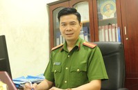 Thiếu tá Trần Hoàng Mạnh, Phó Đội trưởng Đội tham mưu, Trại giam Phú Sơn 4. Ảnh: Ngọc Nga