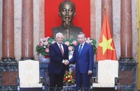 Chủ tịch nước Tô Lâm tiếp Phó Chủ tịch Ủy ban Châu Âu