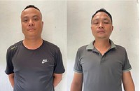 2 đối tượng Nguyễn Văn Tư và Nguyễn Thành Luân. Ảnh: Bộ Công an