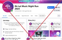 Cảnh báo trang tin giả mạo giải chạy 'Đà Lạt Music Night Run'