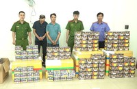 Công an triệt phá đường dây mua bán, tàng trữ 2,3 tạ pháo lậu.
