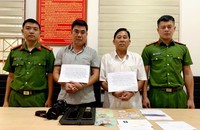Các đối tượng giả danh nhà báo bị bắt.