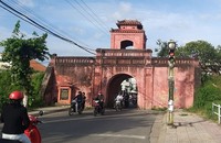 Thành cổ Diên Khánh được xây dựng theo kiểu Vauban, một hình mẫu thành quân sự phổ biến vào thế kỷ thứ XVII, XVIII của Tây Âu. (Ảnh: Ngọc Phúc)