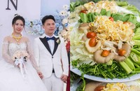 Độc lạ đám cưới ở Bình Dương, cô dâu và chú rể phát nguyện ăn chay không sát sinh
