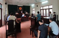 HĐXX tuyên án đối với bị cáo Nguyễn Văn Chuyền. (Ảnh: BT)