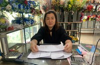 Bà Đào cho rằng chỉ là trung gian chuyển tiền, không mượn tiền nguyên đơn.