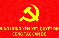 Trung ương bầu bổ sung 1 Uỷ viên Bộ Chính trị và 3 Uỷ viên Ban Bí thư