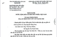 Xử lại vụ án thửa đất bị thu hồi sổ đỏ khi đang chia thừa kế