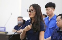 Bị cáo Hồng cho rằng “bị oan”. (Ảnh: Xuân An)