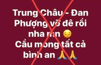 Tung tin 'vỡ đê' sai sự thật, người phụ nữ bị phạt 7,5 triệu đồng