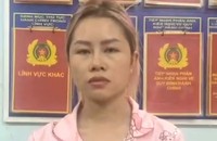 Nguyễn Thị Thu Huyền - chủ quán Red Light (Ảnh: Công an quận 1)