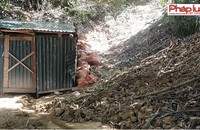 Hình ảnh "hầm vàng tặc" được các đối tượng dựng lên để nguỵ trang. Nguồn ảnh MC