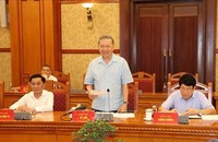 Tổng Bí thư, Chủ tịch nước Tô Lâm chủ trì cuộc họp Thường trực Tiểu ban Văn kiện Đại hội XIV của Đảng