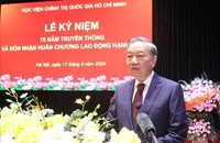Tổng Bí thư, Chủ tịch nước gợi mở 4 vấn đề đối với Học viện Chính trị quốc gia Hồ Chí Minh