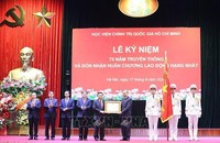 Tổng Bí thư, Chủ tịch nước dự Lễ kỷ niệm 75 năm truyền thống Học viện Chính trị Quốc gia Hồ Chí Minh