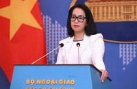 Người Phát ngôn Bộ Ngoại giao Việt Nam Phạm Thu Hằng.
