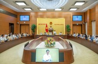 Quang cảnh phiên họp.