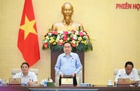 Chủ tịch Quốc hội Trần Thanh Mẫn phát biểu khai mạc phiên họp.