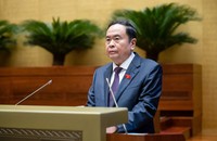 Chủ tịch Quốc hội Trần Thanh Mẫn phát biểu khai mạc phiên chất vấn và trả lời chất vấn.