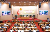 Hình ảnh tại phiên khai mạc Kỳ họp.