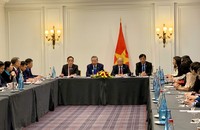 Tổng Bí thư, Chủ tịch nước Tô Lâm phát biểu tại cuộc trò chuyện.