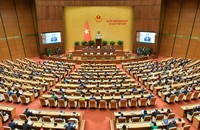 Hình ảnh tại phiên khai mạc Kỳ họp.