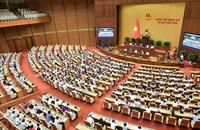 Quang cảnh phiên họp.