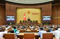 Quang cảnh phiên họp.