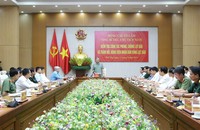 Tổng Bí thư, Chủ tịch nước Tô Lâm phát biểu tại cuộc làm việc với Ban Thường vụ Tỉnh ủy Phú Thọ - Ảnh: TTXVN