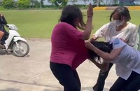 Hình ảnh nữ sinh được cắt ra từ clip