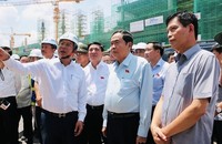 Chủ tịch Quốc hội Trần Thanh Mẫn kiểm tra tiến độ sân bay Long Thành