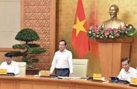 Phó Thủ tướng Chính phủ Trần Lưu Quang chủ trì cuộc họp. (Ảnh: VGP)