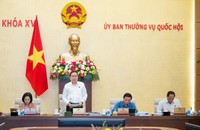 Chủ tịch Quốc hội Trần Thanh Mẫn phát biểu khai mạc phiên họp. (Nguồn ảnh: quochoi.vn)
