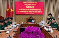 Ban Chuyên án CM324 - BĐBP tỉnh Cà Mau họp triển khai thực hiện nhiệm vụ.