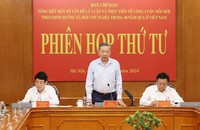 Tổng Bí thư, Chủ tịch nước Tô Lâm yêu cầu, cần đánh giá chính xác kết quả đạt được, thẳng thắn, khách quan chỉ ra những hạn chế, yếu kém, khuyết điểm và nguyên nhân... (Ảnh: TTXVN)