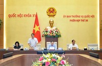 Phó Chủ tịch Quốc hội Nguyễn Đức Hải yêu cầu xem xét kỹ các lĩnh vực Nhà nước độc quyền đầu tư, tạo cơ chế thúc đẩy xã hội hóa trong phát triển năng lượng. (Ảnh trong bài: quochoi.vn)
