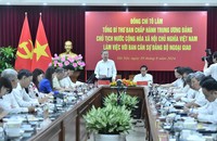 Tổng Bí thư, Chủ tịch nước Tô Lâm phát biểu chỉ đạo tại buổi làm việc. (Ảnh: VGP)