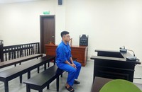 Bị cáo Minh tại tòa.