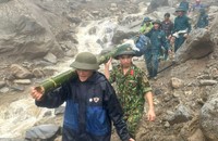 LLVT Sa Pa tìm thấy nạn nhân mất tích tại thôn Bản Kim, xã Thanh Bình.
