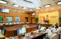 Quang cảnh phiên họp. (Ảnh: Quochoi.vn)