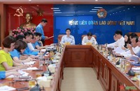 Quang cảnh buổi làm việc. (Ảnh: qdnd.vn)