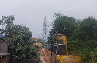 QK2 phối hợp tìm kiếm người mất tích do sạt đồi ở Hà Giang. (Ảnhtrong bài: Quang Thiện)