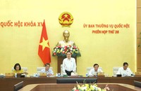 Chủ tịch Quốc hội Trần Thanh Mẫn điều hành nội dung phiên họp. (Ảnh: TTXVN).