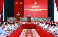 Hội nghị phát triển hạ tầng giao thông khu vực Đồng bằng sông Cửu Long. Ảnh: Dương Giang/TTXVN