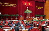 Tổng Bí thư Tô Lâm phát biểu tại Hội nghị Trung ương 10 khóa XIII. (Ảnh: VGP)