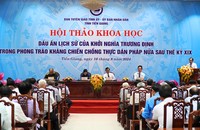 Tự hào với dấu ấn lịch sử của Khởi nghĩa Trương Định