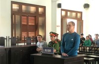 Bị cáo Khoa tại phiên tòa xét xử.