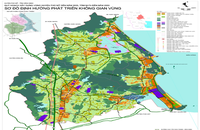 Bản đồ quy hoạch xây dựng huyện Phù Mỹ đến năm 2035 tầm nhìn đến năm 2050.