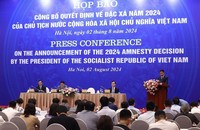 Quang cảnh buổi Họp báo. Ảnh: Vân Anh