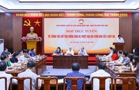 Quang cảnh cuộc họp. Ảnh: Quang Vinh